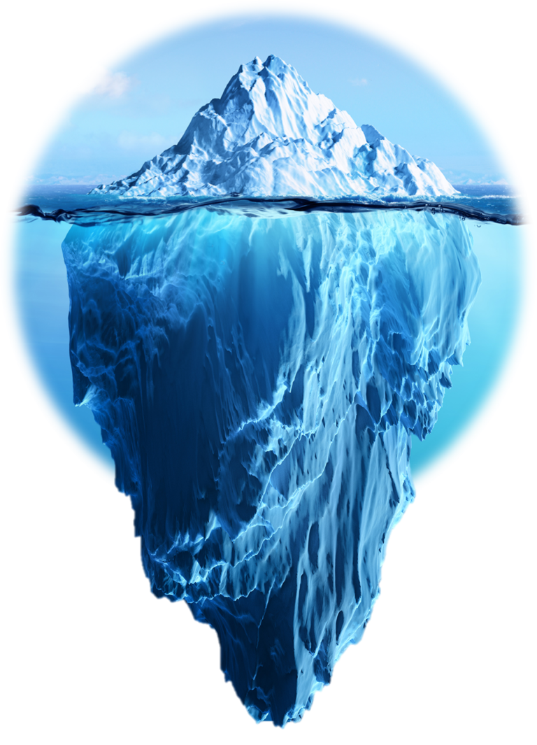 Cultivating Emotional Balance Online Course - tip of the iceberg